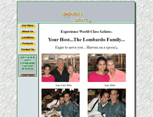 Tablet Screenshot of lombardogelato.com